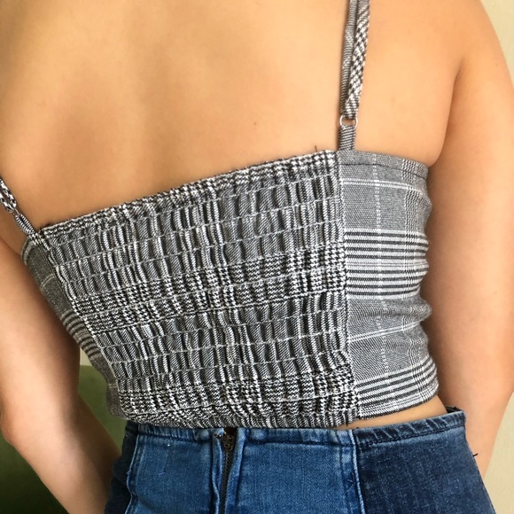 Lottie Moss PacSun collab plaid crop top - Picture 4 of 4